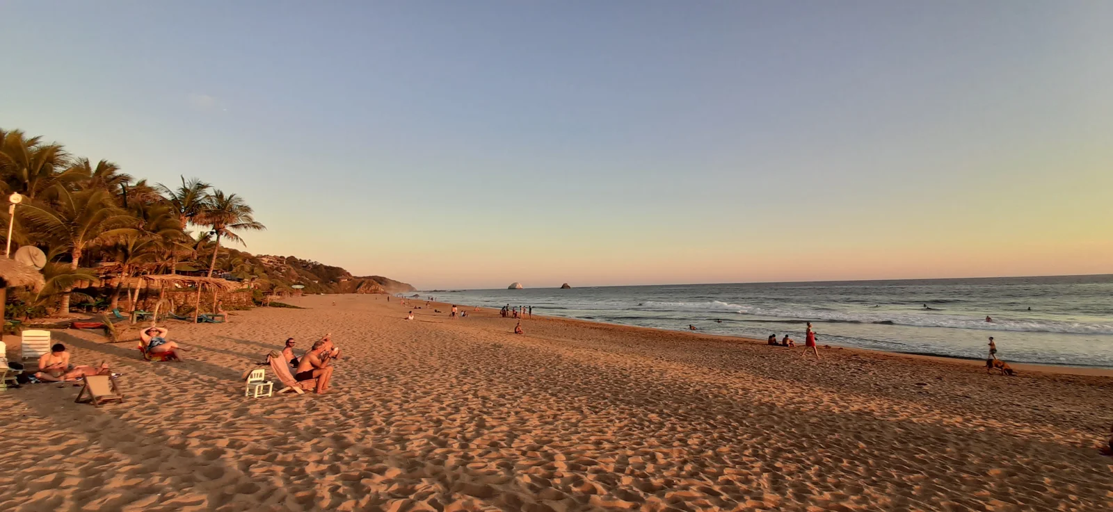 La playa de San Agustinillo