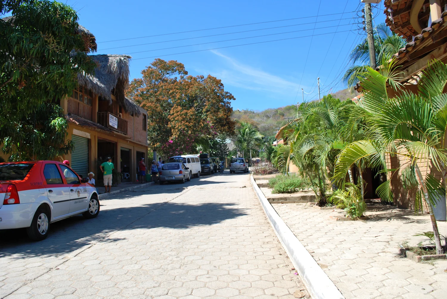 Calle principal de Mazunte · archivo, 2009